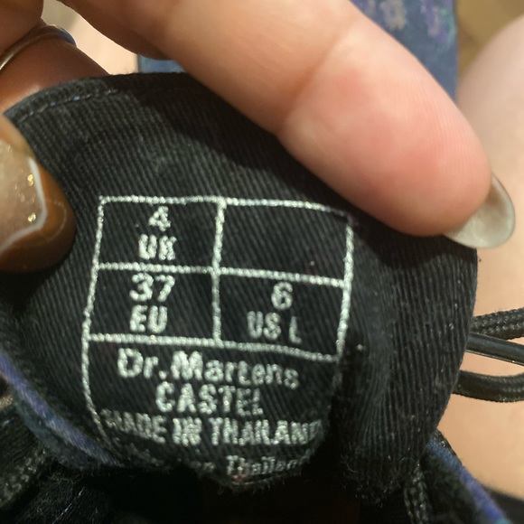 Dr. Martens denim floral boot - Picture 2 of 4